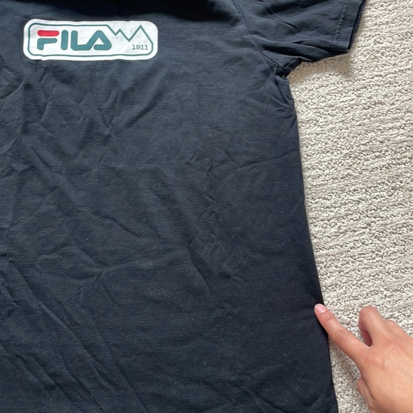 Fila Woman’s Black 1911 T-Shirt - Picture 6 of 6